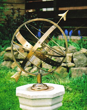 Weathered Ecliptic Armillary