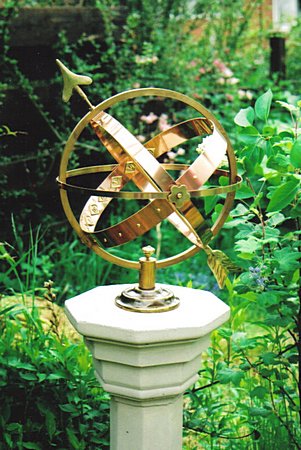 Bi-metal  Copper-Bronze and Brass Armillary